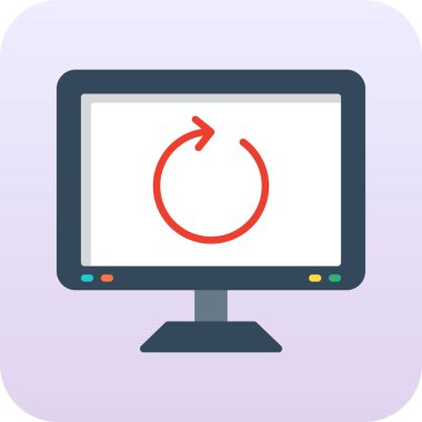 bilgisayar simgesi, vektör illüstrasyonu