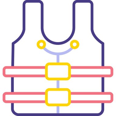 Çanta. Web simgesi basit illüstrasyon