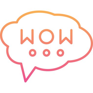 Konuşma baloncuğunun vektör illüstrasyonu