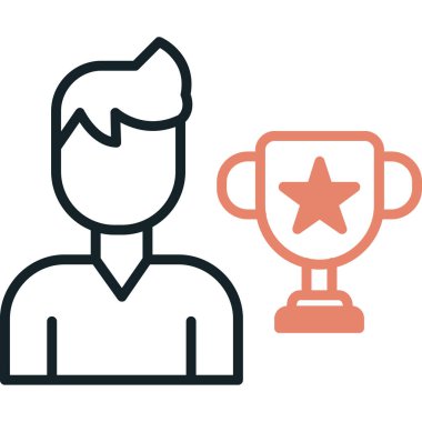 iş simgesi vektör illüstrasyonu