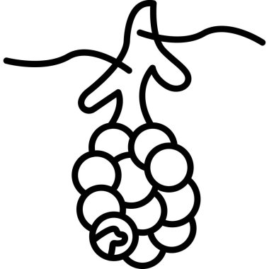 üzüm ikonu, basit tasarım