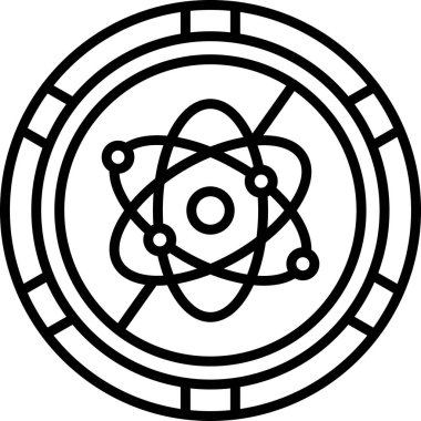 Güneş sisteminin vektör simgesi