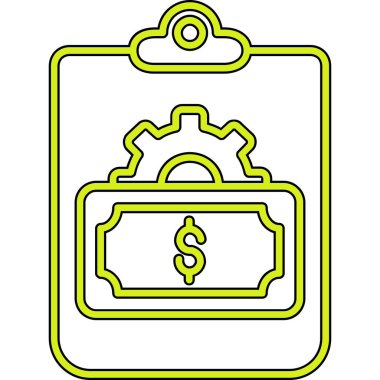 Para çantası ikonu. Beyaz arkaplanda izole edilmiş web tasarımı için özet para çantası vektör simgesi