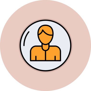 İş ve finans simgesinin vektör illüstrasyonu