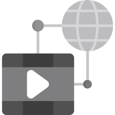 küresel ağ. Basit tasarım