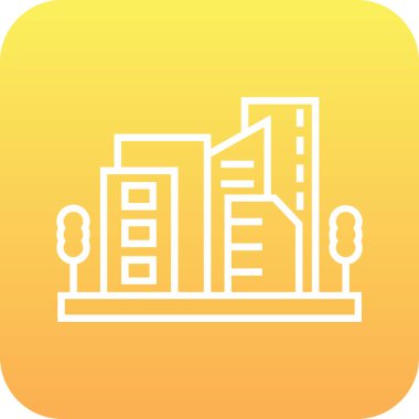 İş ve finans simgesinin vektör illüstrasyonu