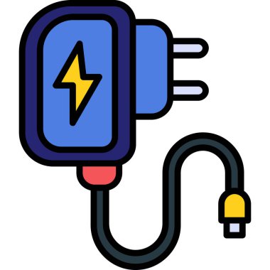 Fiş. Web simgesi basit illüstrasyon