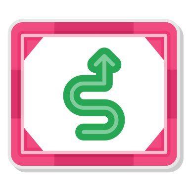 seo modern simgesinin vektör illüstrasyonu