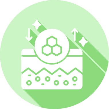 Modern b 'nin vektör illüstrasyonunda gaz ikonu yok