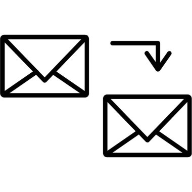 e-posta vektörü simgesi kolayca değiştirilebilir ya da düzenlenebilir