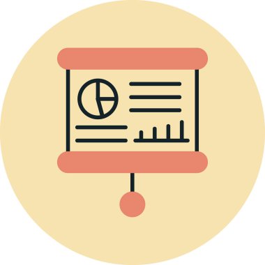 Bir panonun vektör illüstrasyonu