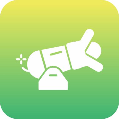 Bir roketin vektör çizimi