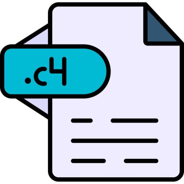 Dosya vektör simgesi modern basit vektör illüstrasyonu