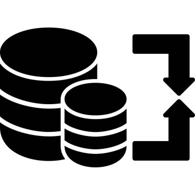 veri veritabanı veritabanı simgesi katı biçiminde