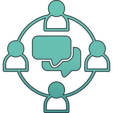 Seo simgesinin vektör illüstrasyonu