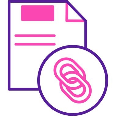 Dosya. Web simgesi basit illüstrasyon