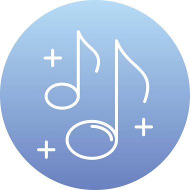 vektör müzik simgesi