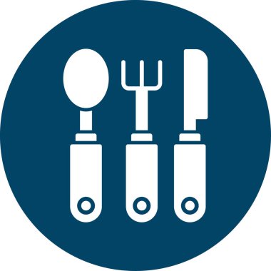 Gıda simgesinin vektör illüstrasyonu