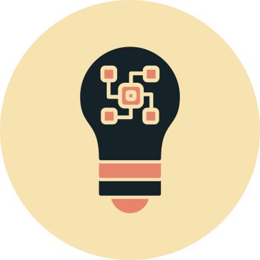 Ampul Simgesi, Vektör illüstrasyonu