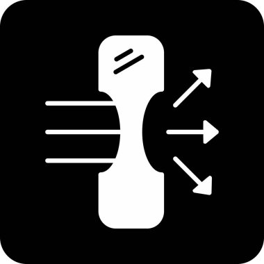 Modern simgenin vektör illüstrasyonu