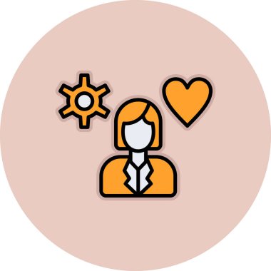 kadın avatar profil simgesi