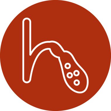 Termometre simgesinin vektör illüstrasyonu