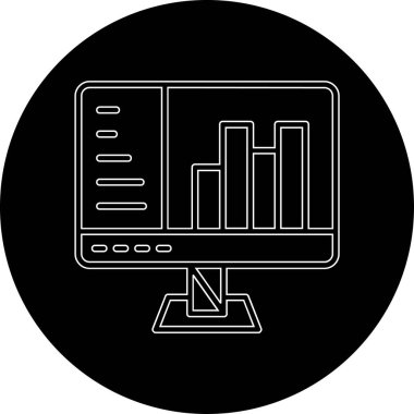 seo modern simgesinin vektör illüstrasyonu