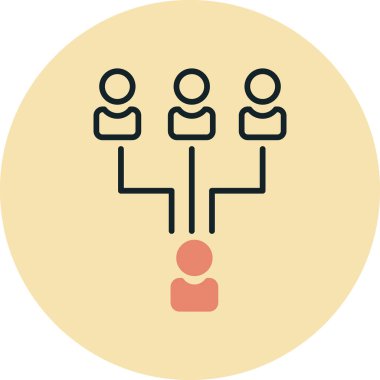 iş simgesi vektör illüstrasyonu