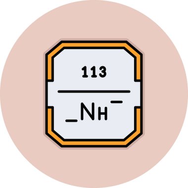 Modern bir simgenin vektör illüstrasyonu