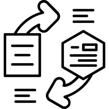 belge veri dosya simgesi, özet biçimi