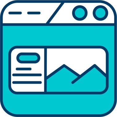 seo modern simgesinin vektör illüstrasyonu