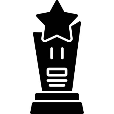 Kupa Ödülü vektör simgesi