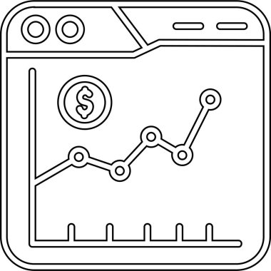 Dolar sembollü akıllı telefon ve vektör illüstrasyon tasarımı