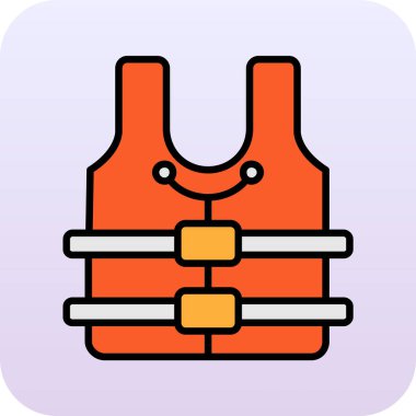 Çizgi film simgesinin vektör çizimi