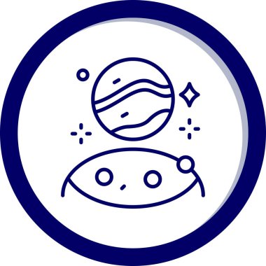 Balık. Web simgesi basit illüstrasyon