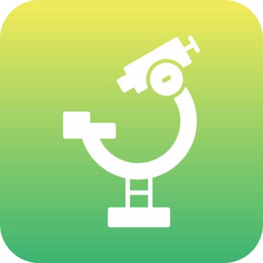 Bir teleskopun vektör simgesi