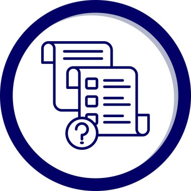 Bir kitap simgesinin vektör illüstrasyonu