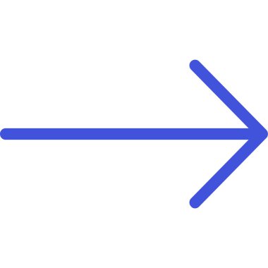 Web, vektör illüstrasyonu için doğru yön ok simgesi