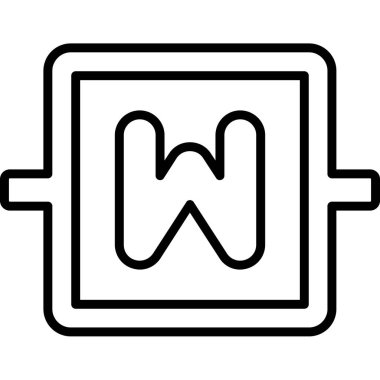 Kağıt simgesinin vektör illüstrasyonu