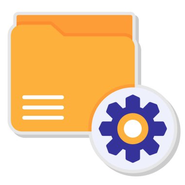 Belge. Web simgesi basit tasarım