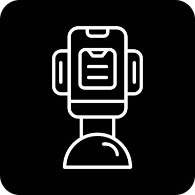 Modern b 'nin vektör illüstrasyonu eksik simgesi