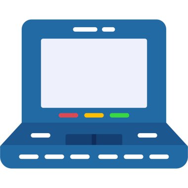 Bilgisayar simgesi. vektör illüstrasyonu