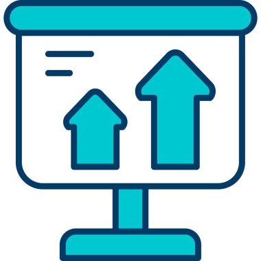 İş çizelgesi. Web simgesi basit illüstrasyon