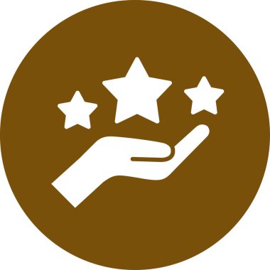 yıldız simgesi, vektör çizimi