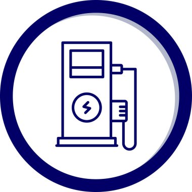 Güç dolgusunun vektör illüstrasyonu