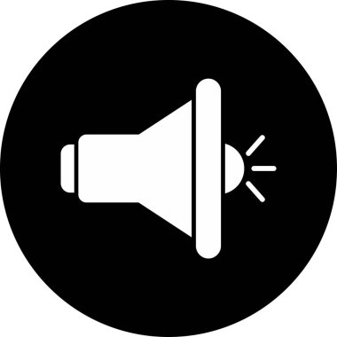 hoparlör vektör illüstrasyonu