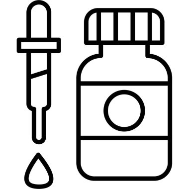 enjeksiyon web simgesi basit tasarım