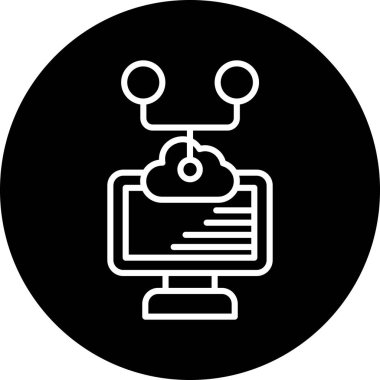 seo modern simgesinin vektör illüstrasyonu