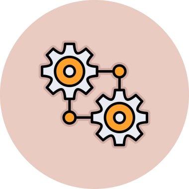 seo modern simgesinin vektör illüstrasyonu