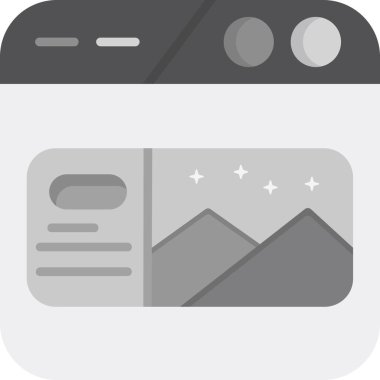 Vektör oluşturma illüstrasyonu